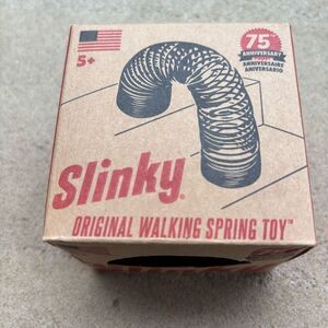 Slinky 75th Anniversary Original Walking Spring Toy In Sealed Box